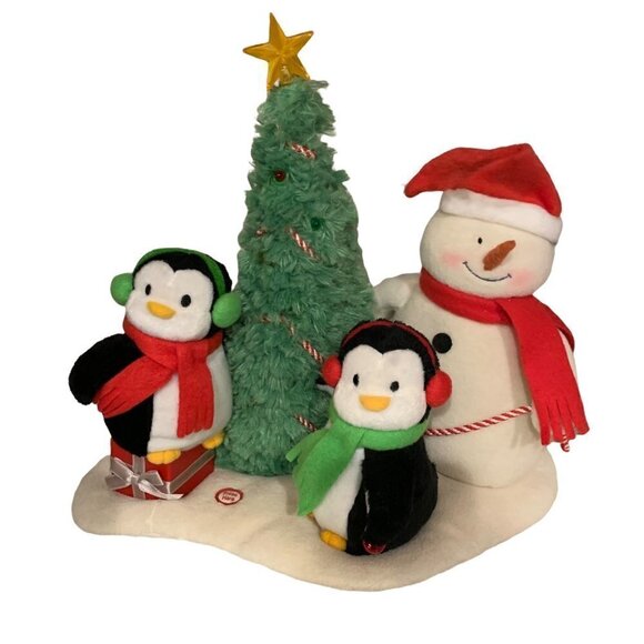 Hallmark Very Merry Trio 2006 Christmas Tree Penguins Snowman - Picture 8 of 11